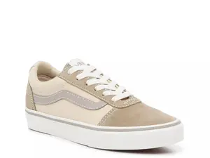 Кроссовки Vans Ward Lo — женские, цвет Incense Taupe/Marshmallow Beige