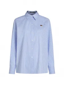 Рубашка Ikon в полоску Karl Lagerfeld, белый