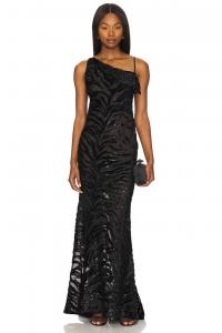 Длинное платье Selene Nbd, black