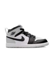 Кроссовки Air Jordan 1 Mid Jordan Kids, серый