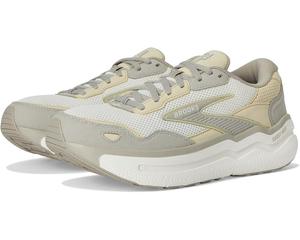 Кроссовки Brooks Ghost Max Suede, цвет London Fog/Green Haze/Coconut