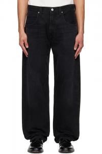 Agolde Черные джинсы в стиле фьюжн