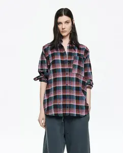 Женская рубашка в клетку Bimba y Lola, красный