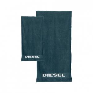 Полотенцы для рук terry set sport logo 2 предмета Diesel, синий