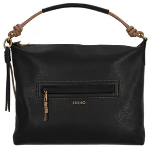 Сумка через плечо Liu Jo Sanura Hobo Schultertasche M 38 см, черный