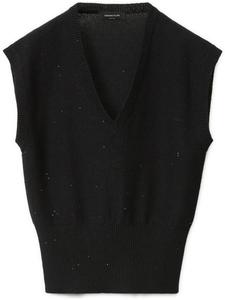 Вязаный топ Fabiana Filippi, черный