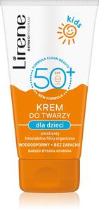 Солнцезащитный детский крем для лица водостойкий Lirene, vaikams 50 мл