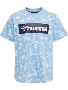 Футболка "Carter T-Shirt S/S" синего цвета Hummel