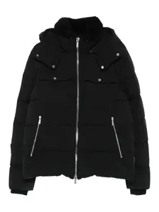 Стеганая куртка с капюшоном Moorer, черный