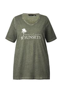 Рубашка Ulla Popken, оливковый