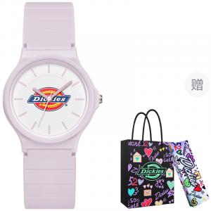 Dickies Часы Wrist Watch Quartz Movement Plastic Strap White Dial Women's Watch
