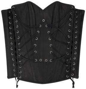Топ Who Decides War Window Longline Corset, черный