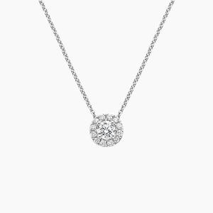 Подвеска Diamond Halo Brilliant Earth