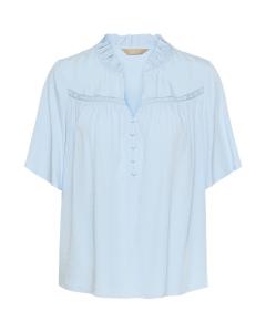 CULTURE Блузка 'Coda' в светло-голубом цвете