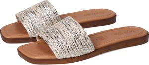 Сандалии Seychelles Palms Perfection Metallic Sandal, цвет Silver Polyurethane