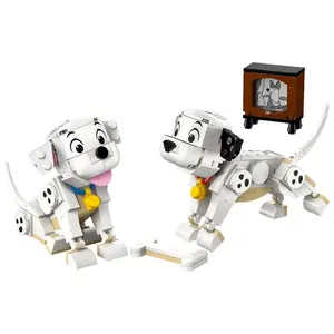 Детский конструктор Lego Lucky & Penny 101 Dalmatian Puppies, серебряный