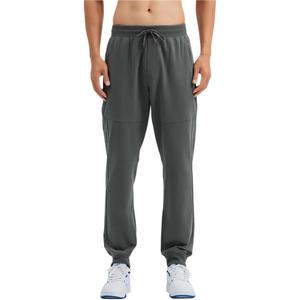 DECATHLON Спортивные штаны DOMYOS вязаные мужские khaki gray