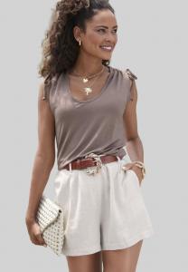 Шорты SHORTS LASCANA, песочный