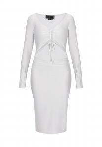 Faina Платье 'Festive' в серебристом цвете