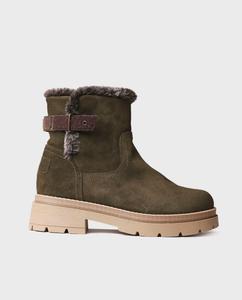 Женские замшевые ботильоны на синтетическом меху Toni Pons