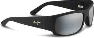 Коллекция поляризованных солнцезащитных очков World Cup Maui Jim, Matte Black Rubber