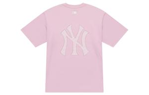 MLB Футболка Monogram Big Lu FW25 Unisex Pink