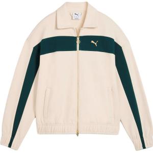 PUMA Женская укороченная куртка для снега, Ecru