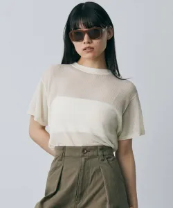 Пуловер ажурной вязки Babylone, цвет Cream 62