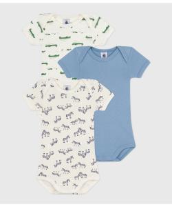 Боди с короткими рукавами (комплект из 3 предметов)