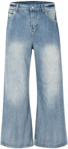 Унисекс брюки широкие джинсы SIDUFHAOPKLL