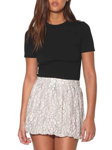 Футболка Harriet с асимметричным швом Walter Baker, черный