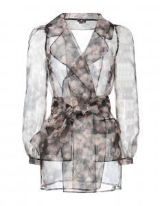 Блейзер Elisabetta Franchi, угольно-серый