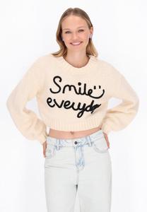 Джемпер myMo SWEATER, Offwhite/Off-White