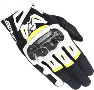 Мужские мотоциклетные перчатки Alpinestars NC, 2-Black/white/yellow