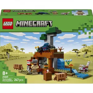 Детский конструктор Lego Minecraft The Armadillo Mine Expedition, мультиколор