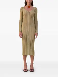 Платье миди Espen Cult Gaia, золотой