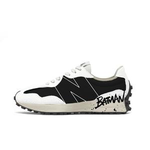 New Balance Дышащие кроссовки NB 327 Low top для городских поездок унисекс Black White