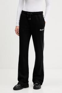 Хлопковые спортивные штаны Guess Jeans, черный