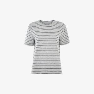 Футболка Emily Ultimate из хлопка с короткими рукавами и полосатым принтом Whistles, мультиколор