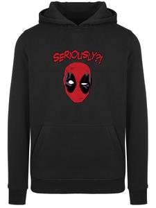 Толстовка с капюшоном на молнии F4NT4STIC, черный