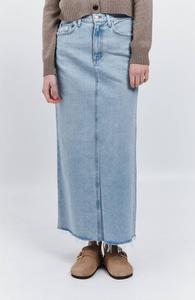 Юбка макси Hilla со средней посадкой и разрезом сзади на практике Agolde, Practice