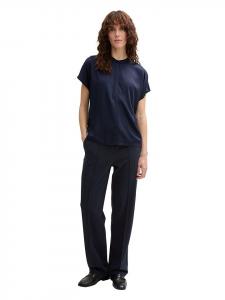 Блузка Tom Tailor, темно-синий