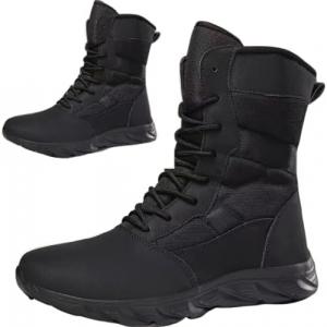 Унисекс Модные новые туристические ботинки Зимние теплые ботинки для походов, путешествий, многофункциональные спортивные ботинки для скалолазания и альпинизма TimeGofate, Black