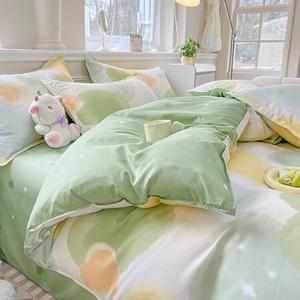 Yalu Пододеяльник 150х200 см из чистого хлопка, рисунок Lucky Heart