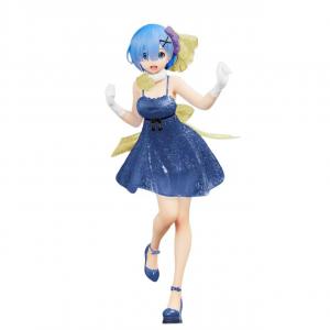 Zero Starting Life In Another World, Rem, Crystal Formalwear Bonus Gifts 23cm TAITO