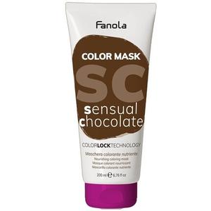 Цветная маска Sensual Chocolate 200мл, Fanola