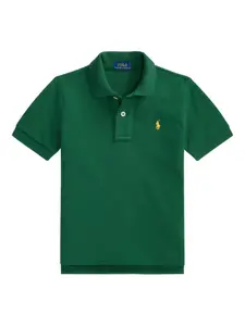 Рубашка поло POLO RALPH LAUREN KIDS, зеленый