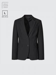 Пиджак Uniqlo, черный