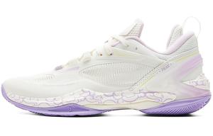 Баскетбольные кроссовки Agile 2.0 мужские с низким верхом, суперлегкие, белые, фиолетовые Peak