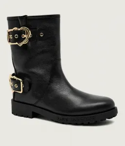 St.Ttod.Daily40 кожаные ботильоны Love Moschino, черный